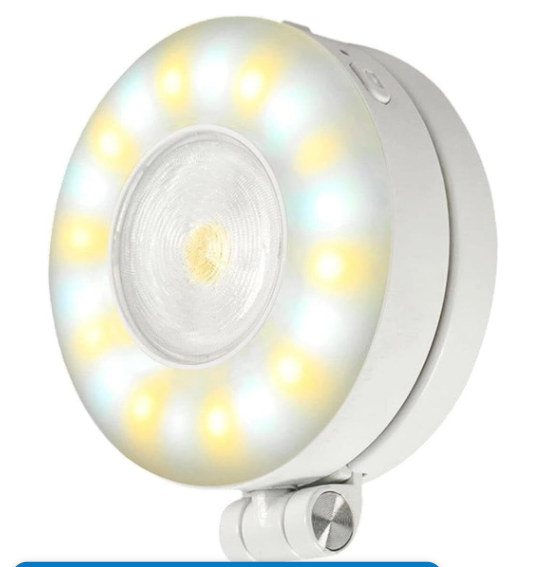 Portable Magnetic LED Selfie Ring Light for Phones - Rechargeable